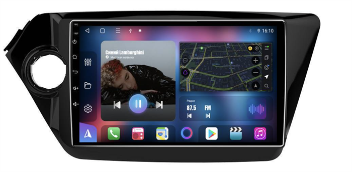 Магнитола Farcar XL106M (S500 PLUS) (6/128ГБ) для Kia Rio III 2011-2017 на Android 12.0 - фото 252560