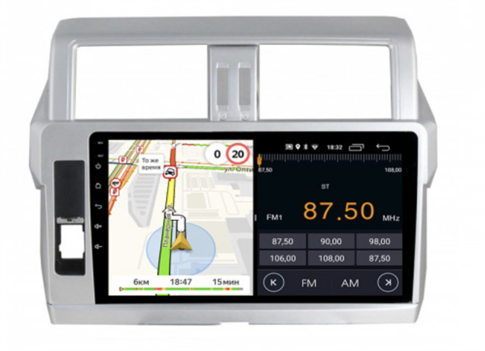 Parafar для Toyota Land Cruiser Prado 150 2014 на Android 11.0 (PF347FHD-Low) - фото 254601