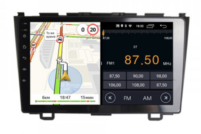 Parafar для Honda CR-V 3 2006-2011 на Android 11.0 (PF978FHD-Low) - фото 254661