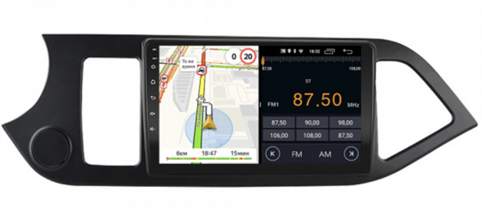 Parafar для Kia Picanto 2011-2016 на Android 11.0 (PF411FHD-Low) - фото 254796