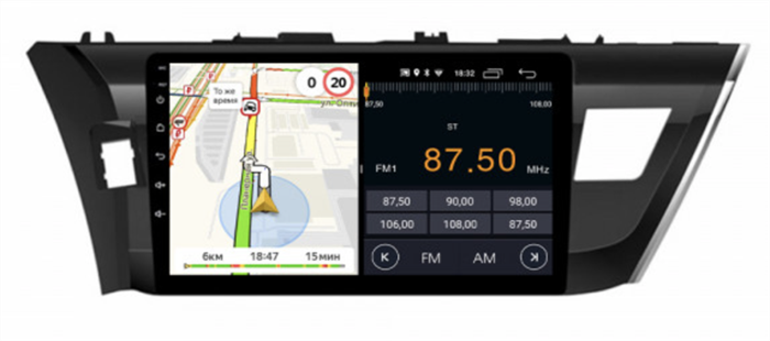Parafar PF307FHD-Low для Toyota Corolla XI (Е160,Е170) 2013-2015 на Android 11.0 - фото 254981