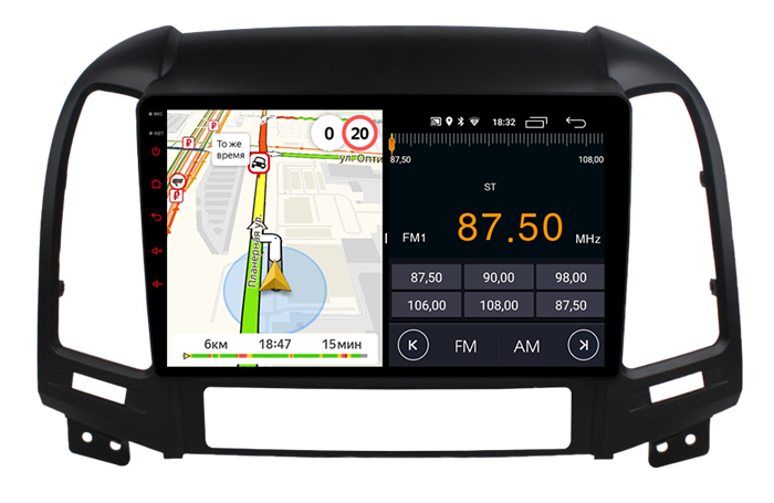Parafar для Hyundai Santa Fe II 2005-2012 на Android 11.0 (PF208FHD-Low) - фото 255061