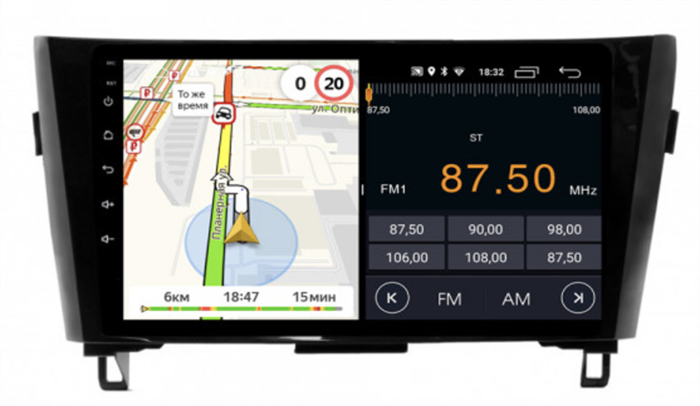Parafar для Nissan Qashqai II 2014-2019 на Android 11.0 (PF967FHD-Low) - фото 255299