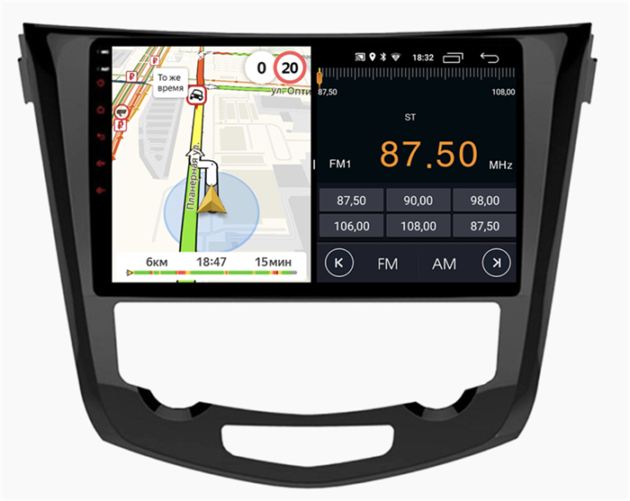 Parafar для Nissan X-trail 2015-2019 на Android 11.0 (PF988FHD-Low) - фото 255459