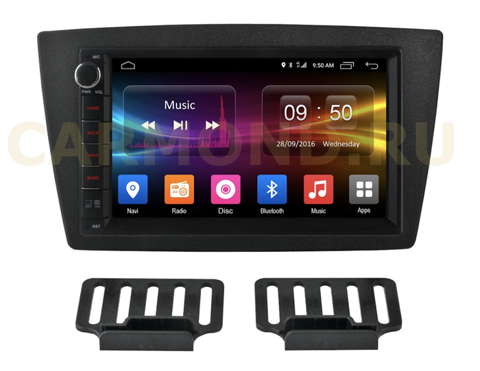Штатная магнитола CarMedia OL-7002-D-95-3311 для Lada Granta I, Kalina II 2011-2018 на Android 10.0 - фото 255959