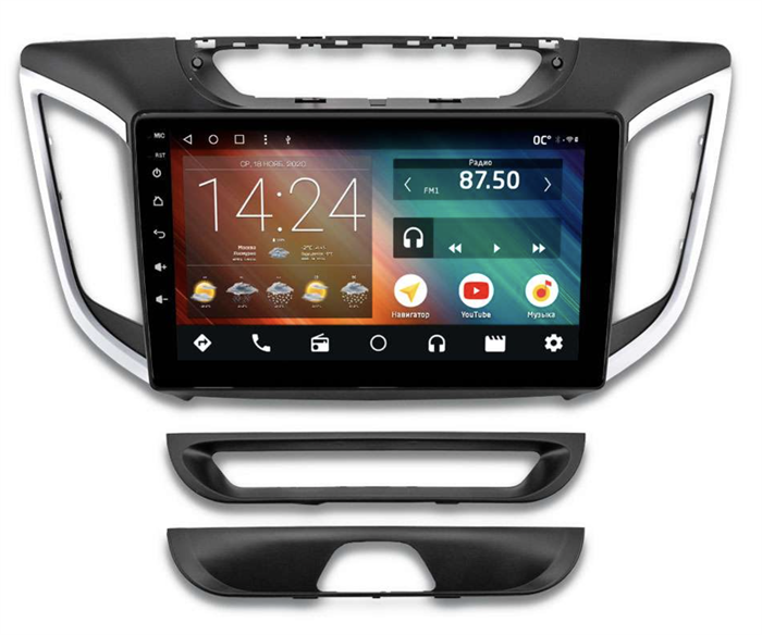 Автомагнитола IQ NAVI P6-1616KFSHD (6/128ГБ) для Hyundai Creta 2016-2021 на Android 10.0 - фото 256713