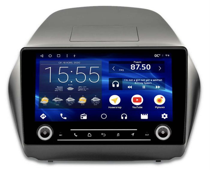 Автомагнитола IQ NAVI P6K-1614CFSHD SUPER HD (6/128ГБ) для Hyundai ix35, Tucson II 2011-2015 на Android 10.0 - фото 257014