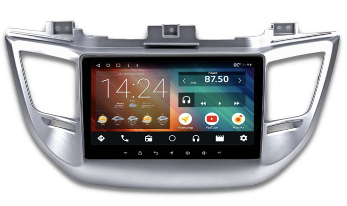 Штатная магнитола IQ NAVI P6-1612CFSHD SUPER HD (6/128ГБ) для Hyundai Tucson III 2015-2018 на Android 10.0 - фото 257301