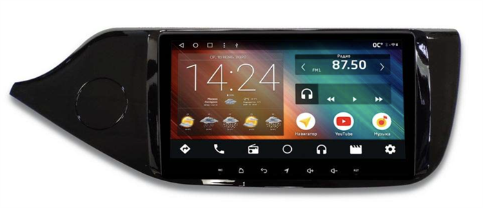 Штатная магнитола IQ NAVI P6-1702CFSHD SUPER HD (6/128ГБ) для Kia Ceed II 2012-2018 на Android 10.0 - фото 257336