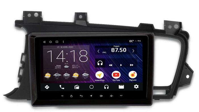 Штатная магнитола IQ NAVI P6-1714CFSHD SUPER HD (6/128ГБ) для Kia Optima III 2010-2013 на Android 10.0 - фото 257521