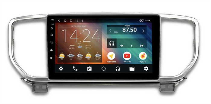 Автомагнитола IQ NAVI P6-1723CFSHD (6/128ГБ) для Kia Sportage IV 2018-2022 на Android 10.0 - фото 258005