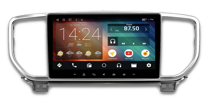 Штатная магнитола IQ NAVI P6-1723CFSHD SUPER HD (6/128ГБ) для Kia Sportage IV 2018-2022 на Android 10.0 - фото 258014