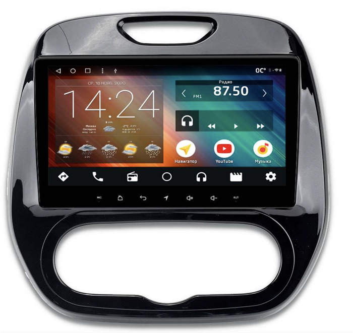 Штатная магнитола IQ NAVI P6-2402CFSHD SUPER HD (6/128ГБ) для Renault Kaptur 2016-2020 на Android 10.0 - фото 258908