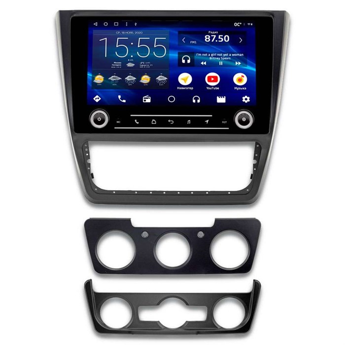 Штатная магнитола IQ NAVI P6K-2509CFSHD (6/128ГБ) для Skoda Yeti I 2009-2018 на Android 10.0 - фото 259251