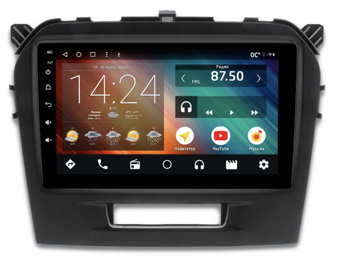 Автомагнитола IQ NAVI P6-2805CFSHD (6/128ГБ) для Suzuki Vitara IV 2014-2024 на Android 10.0 - фото 259341