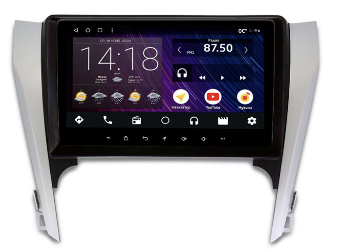 Штатная магнитола IQ NAVI P6-2903CFSHD SUPER HD (6/128ГБ) для Toyota Camry V50 2011-2014 на Android 10.0 - фото 259470