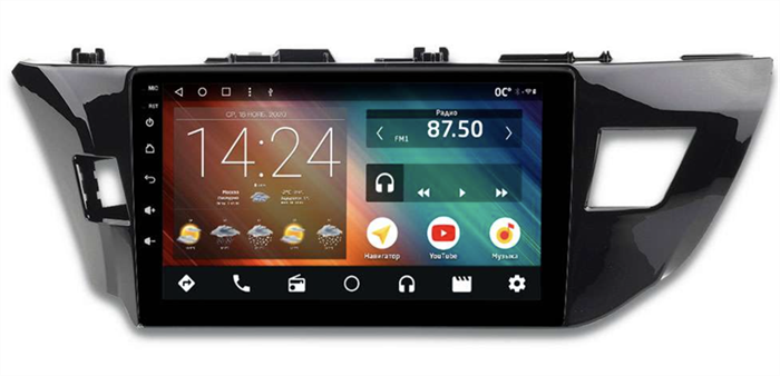 Автомагнитола IQ NAVI P6-2905KFSHD (6/128ГБ) для Toyota Corolla XI 2013-2015 на Android 10.0 - фото 259658