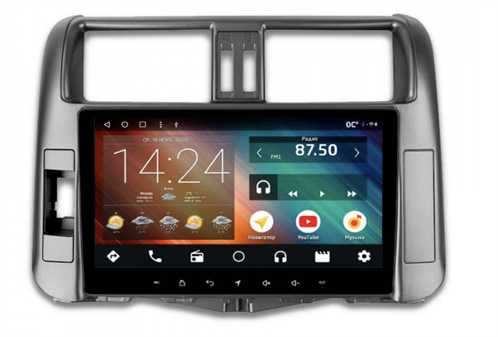 Штатная магнитола IQ NAVI P6-2911CFSHD SUPER HD (6/128ГБ) для Toyota Land Cruiser Prado 150 2009-2013 на Android 10.0 - фото 259944
