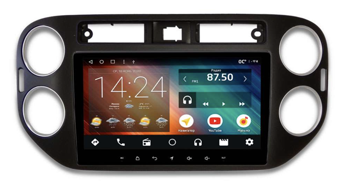 Головное устройство IQ NAVI P6-3004CFSHD SUPER HD (6/128ГБ) для Volkswagen Tiguan 2007-2016 на Android 10.0 - фото 260412