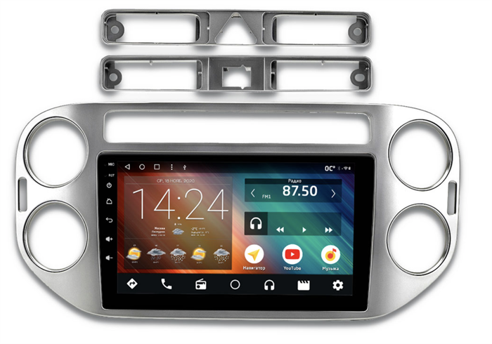 Головное устройство IQ NAVI P6-3004CFSHD (6/128ГБ) для Volkswagen Tiguan 2007-2016 на Android 10.0 - фото 260421