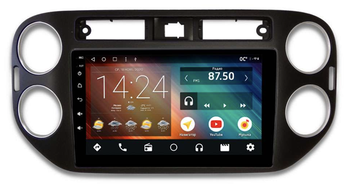 Головное устройство IQ NAVI P6-3004CFSHD (6/128ГБ) для Volkswagen Tiguan 2007-2016 на Android 10.0 - фото 260435