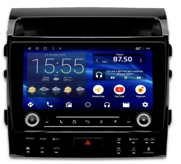 Штатная магнитола IQ NAVI P6K-2909CFSHD (6/128ГБ) для Toyota Land Cruiser 200 2007-2015 на Android 10.0 - фото 260602