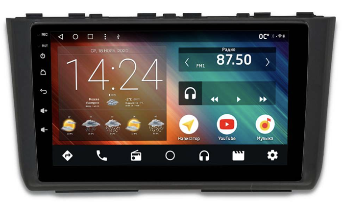 Автомагнитола IQ NAVI P6-1628CFSHD (6/128ГБ) для Hyundai Creta 2021-2024 на Android 10.0 - фото 260718