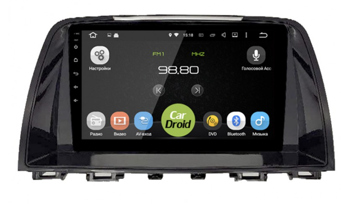 Штатная магнитола Roximo CarDroid RD-2425F для Mazda 6 III 2012-2015 на Android 10.0 - фото 261513