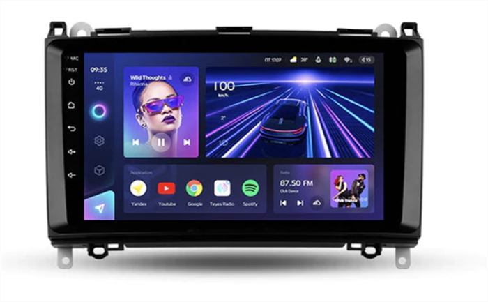 Штатная магнитола Teyes CC3 4/64 GB для Mercedes B-klasse (W245) 2005-2011 на Android 10.0 - фото 261595