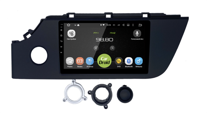 Штатная магнитола Roximo CarDroid RD-2324F-N20 для KIA Rio IV 2020+ на Android 10.0 - фото 261667