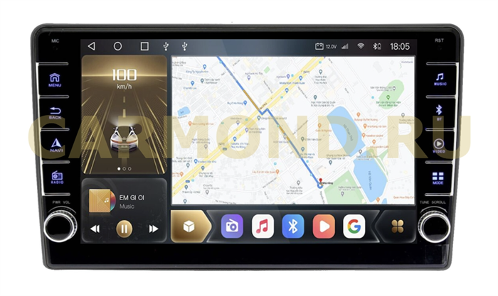 CarMedia OL-9062-P (с кнопками) для Lada GRANTA 2011-2019 на Android 10.0 - фото 262385