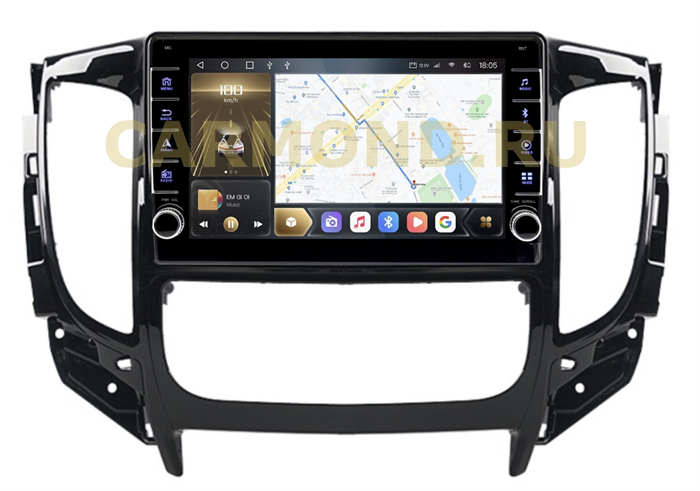 CarMedia OL-9567-2-P (с кнопками) для Mitsubishi Pajero Sport III, L200 V 2015-2021 на Android 10.0 - фото 263363