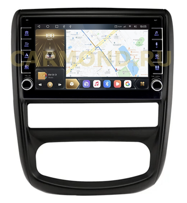 CarMedia OL-9995-P (с кнопками) для Renault Duster 2010-2015 на Android 10.0 - фото 263428