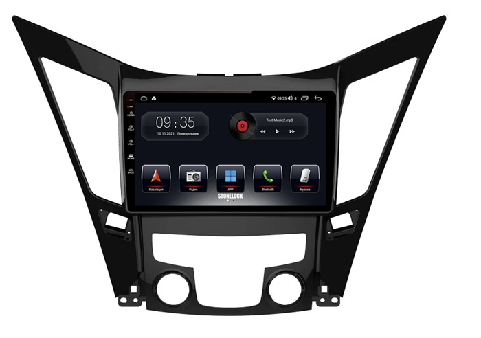 Штатная магнитола Stonelock HYD906MB 3/32 ГБ для Hyundai Sonata VI (YF) 2009-2014 на Android 10.0 - фото 265070
