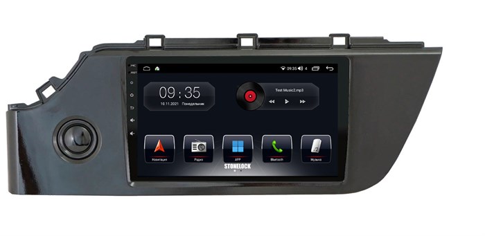 Штатная магнитола Stonelock KIA918MB 3/32 ГБ для KIA Rio IV 2020+ на Android 10.0 - фото 265141
