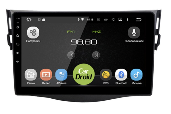 Штатная магнитола Roximo CarDroid RD-1140F для Toyota RAV4 (XA30) 2006-2013 (Android 10.0) DSP - фото 265340