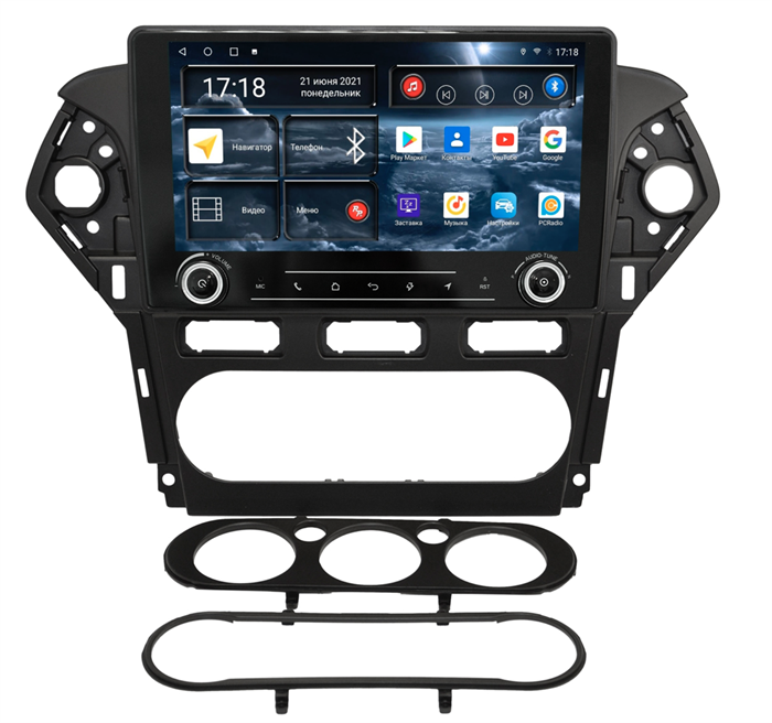 Штатная магнитола Redpower K71103 для Ford Mondeo IV 2010-2015 на Android 10.0 - фото 265496