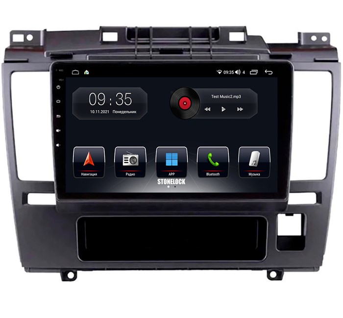 Штатная магнитола Stonelock NIS905MB 3/32 ГБ для Nissan Tiida I 2004-2014 на Android 10.0 - фото 265501