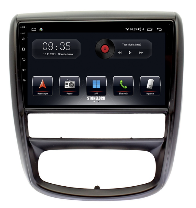 Штатная магнитола Stonelock REN905MB 3/32 ГБ для Renault Duster 2010-2015 на Android 10.0 - фото 265534