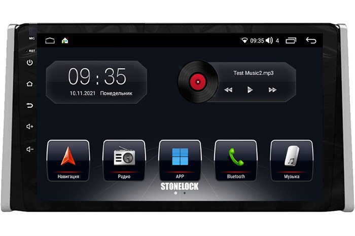 Штатная магнитола Stonelock TOY114MB 3/32 ГБ для Toyota RAV4 (XA50) 2018-2024 на Android 10.0 - фото 265829