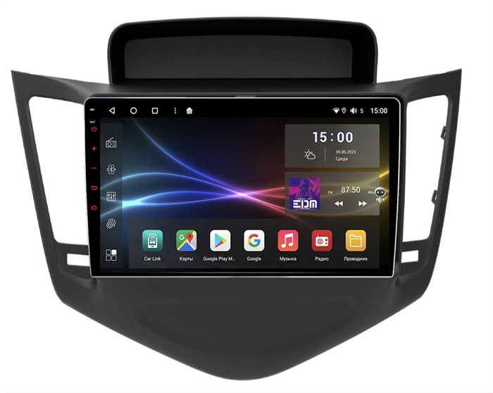 Штатная магнитола Subini CHV901WM 3/32 ГБ для Chevrolet Cruze I 2009-2012 черный на Android 10.0 - фото 265927