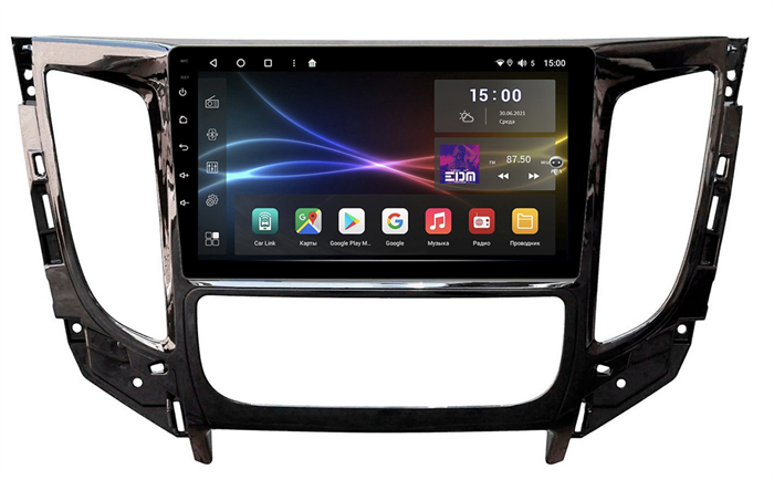 Subini MSB910WM 3/32 ГБ для Mitsubishi Pajero Sport III, L200 V 2015-2021 на Android 10.0 - фото 266167
