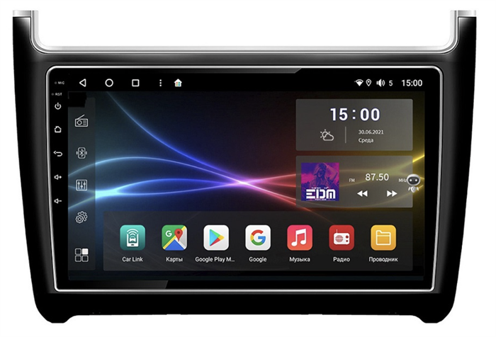 Subini VW901WM 3/32 ГБ для Volkswagen Polo 5 2009-2019 на Android 10.0 - фото 266307