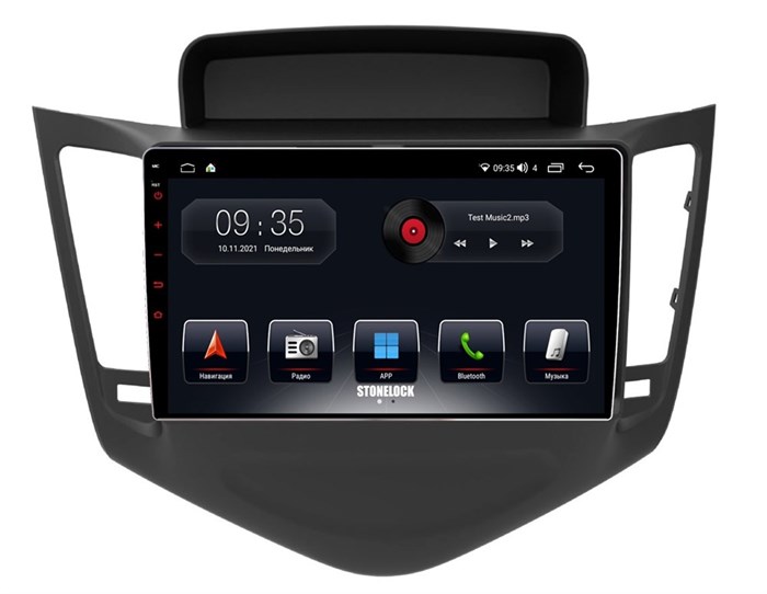 Stonelock CHV9010MB 6/128 ГБ для Chevrolet Cruze I 2009-2012 черный на Android 10.0 - фото 266577