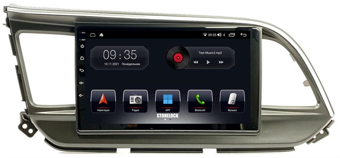 Stonelock HYD919MB 6/128 ГБ для Hyundai Elantra 2019-2020 на Android 10.0 - фото 266689