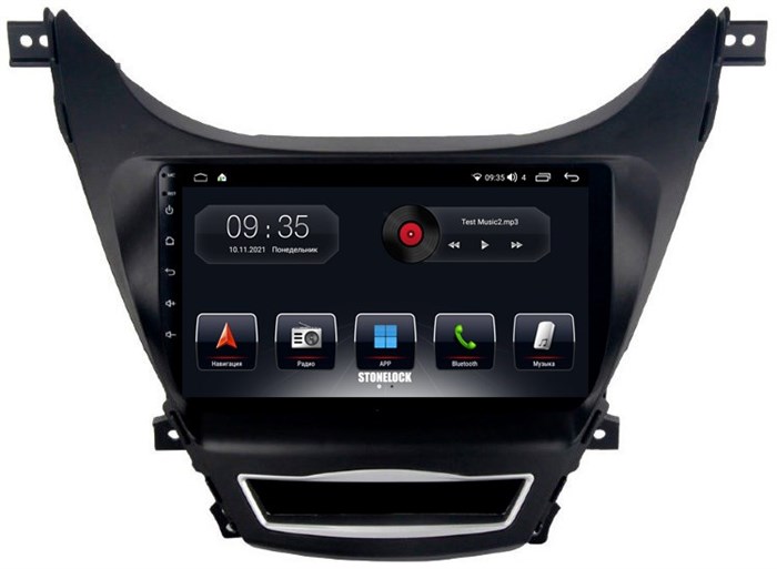 Stonelock HYD911MB 6/128 ГБ для Hyundai Elantra V (MD) 2014-2016 на Android 10.0 - фото 266705