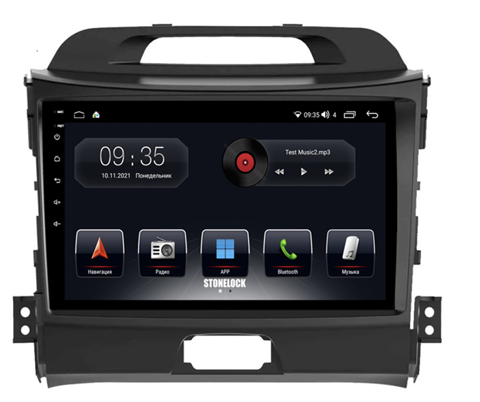 Stonelock KIA905MB 6/128 ГБ для KIA Sportage III 2010-2016 на Android 10.0 - фото 266849