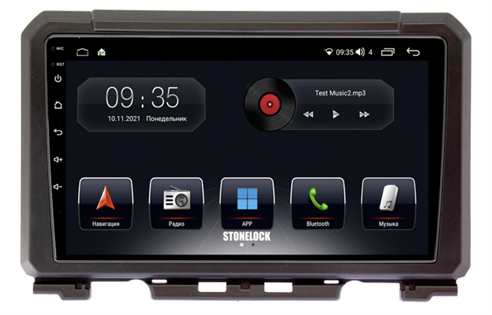 Stonelock SUZ905MB 6/128 ГБ для Suzuki Jimny IV 2018-2025 на Android 10.0 - фото 267167
