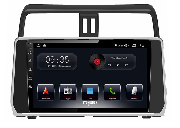 Stonelock TOY115MB 6/128 ГБ для Toyota Land Cruiser Prado 150 2017-2020 на Android 10.0 - фото 267276