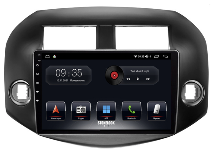 Stonelock TOY104MB 6/128 ГБ для Toyota RAV4 (XA30) 2006-2013 на Android 10.0 - фото 267284